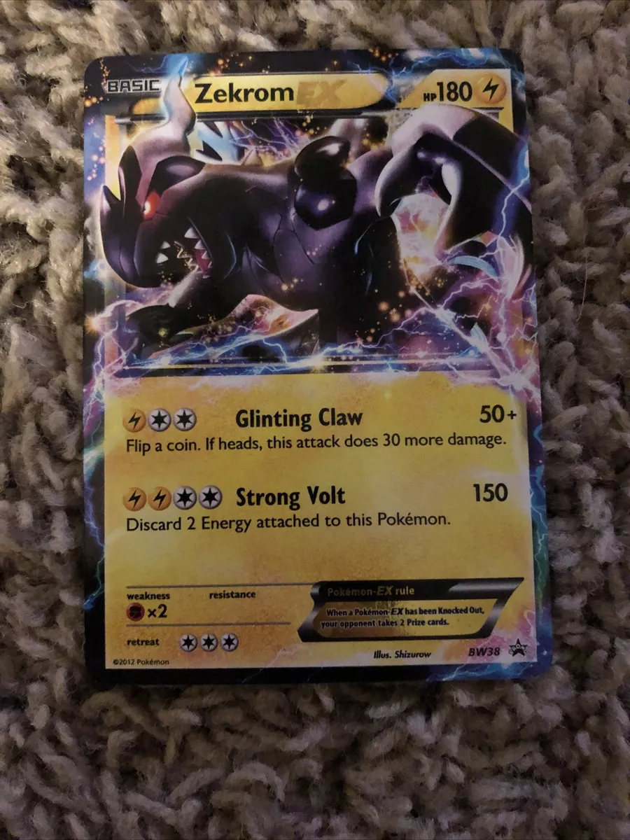 Pokémon TCG Zekrom ex Legendary Treasures 52/113 Holo Holo Rare EX