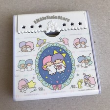 VINTAGE 1976 SANRIO LITTLE TWIN STARS Memo Case Paper Notes KIKI  LALA JAPAN