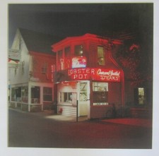 The Lobster Pot Night/Day Large 16x16 inches Lenticular Picture by Michael Brown