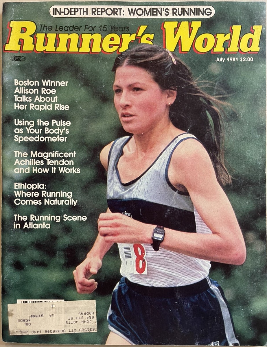 1981 Runner’s World July Ethiopia Running, London Marathon