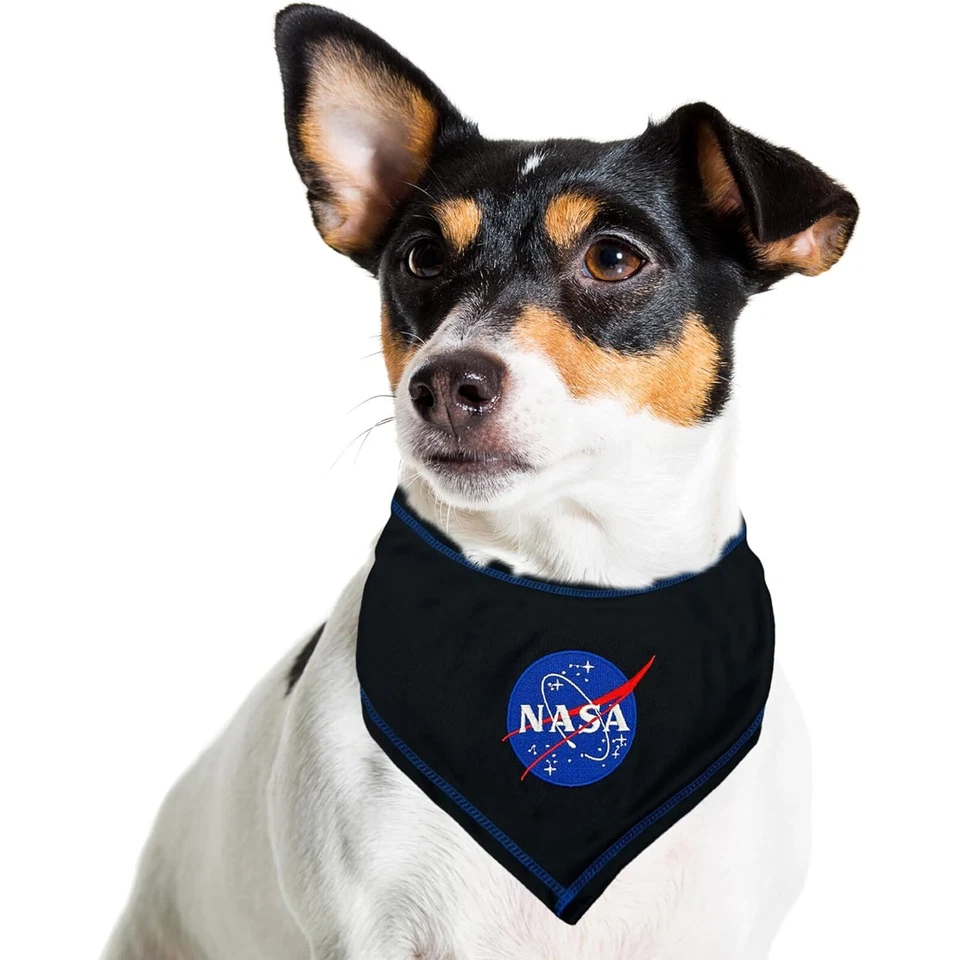 Pets First NASA Tie Bandana for Dogs & Cats The Ultimate Dog Bandana Scarf Bib - Image 4 of 4