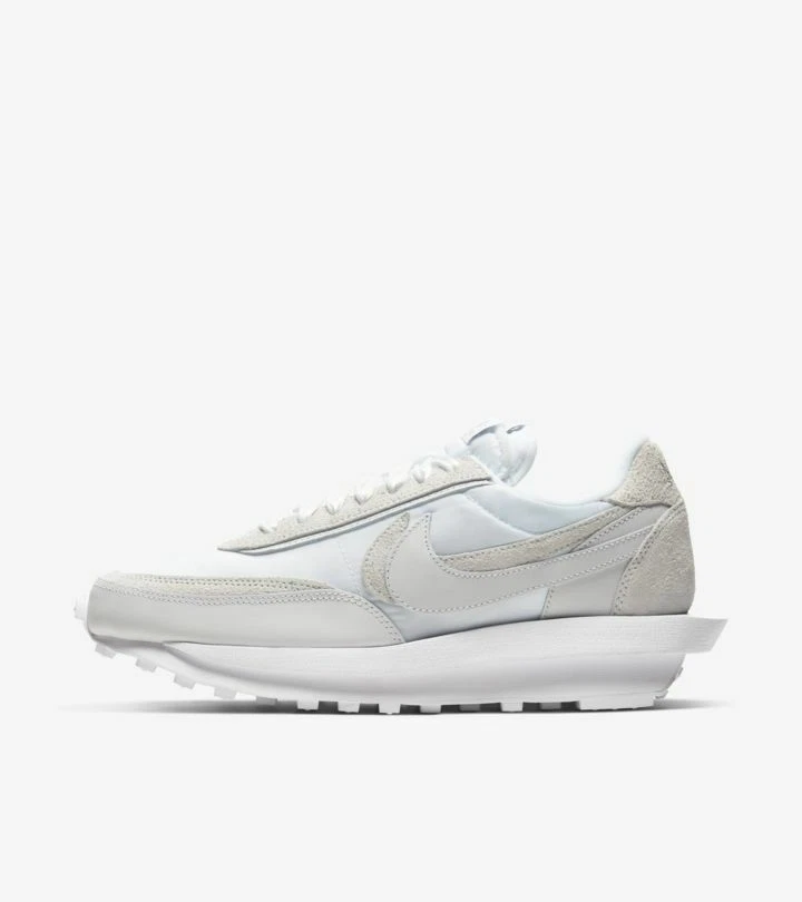 SACAI × NIKE LDV WAFFLE WHITE/WHITE (BV0073-101) BRAND NEW US 9.5