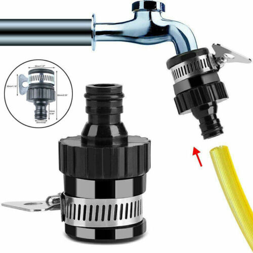 Connecteurs de robinet Pièces d'adaptateur de raccord de tuyau de tuyau d'eau - Photo 1/11