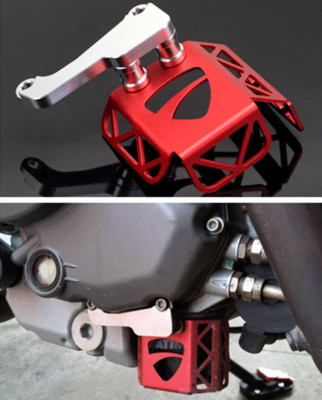 Oil Filter Protector Cover For Ducati 659 MONSTER 696 MONSTER 796 2008-2015
