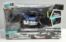 Blue Super Power Off-road RC Truck Speed Climbing 4WD RC Car Crawler Toy Gift