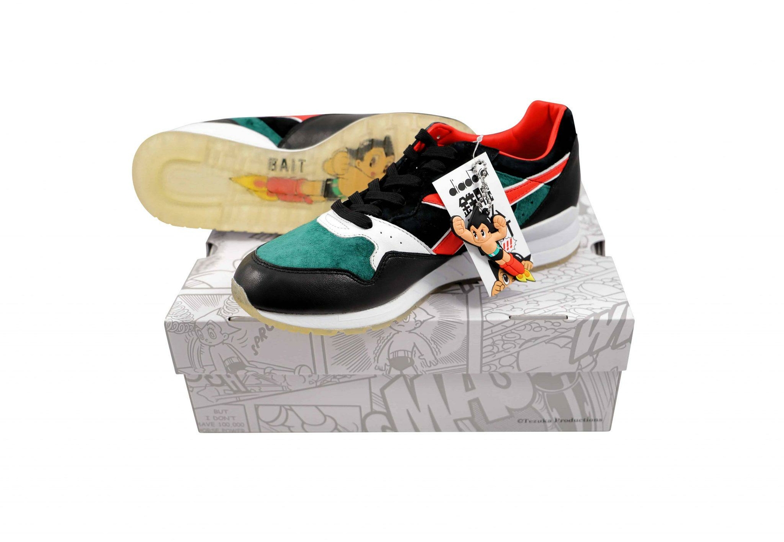 bait x diadora x astro boy