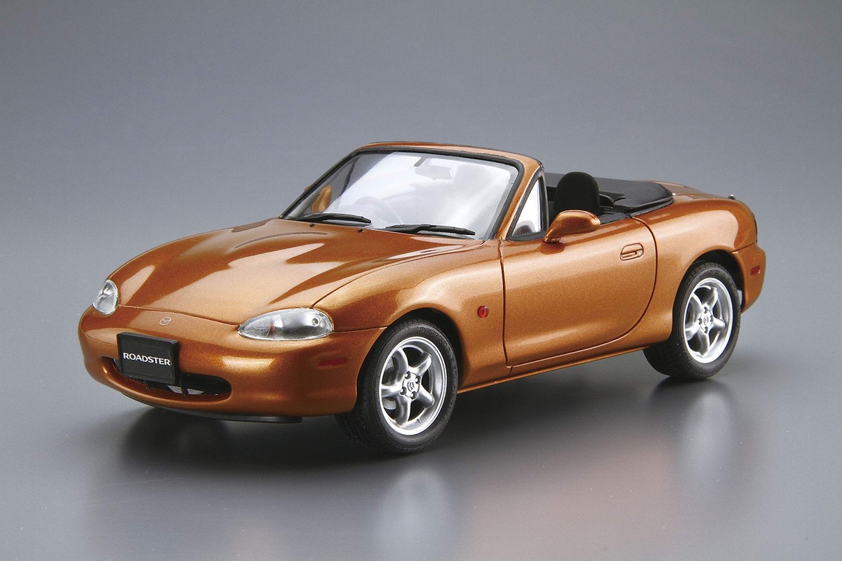 Aoshima 1/24 The Model Car No.117 Mazda MX-5 Miata Roadster RS