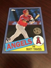 2020 Topps Series 1 1985 Topps 35th Anniversary Blue #85-4 Matt Thais RC *Mint*