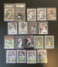 MLB  18 Card Lot Graded And Ungraded Rookies. Autograph. Baseball.