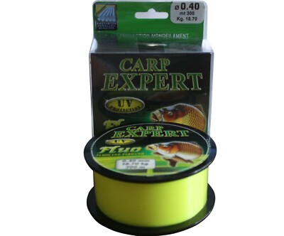 (0,33 / 10m) Angelschnur Carp Expert FLUO GELB 300m Karpfenschnur monofile