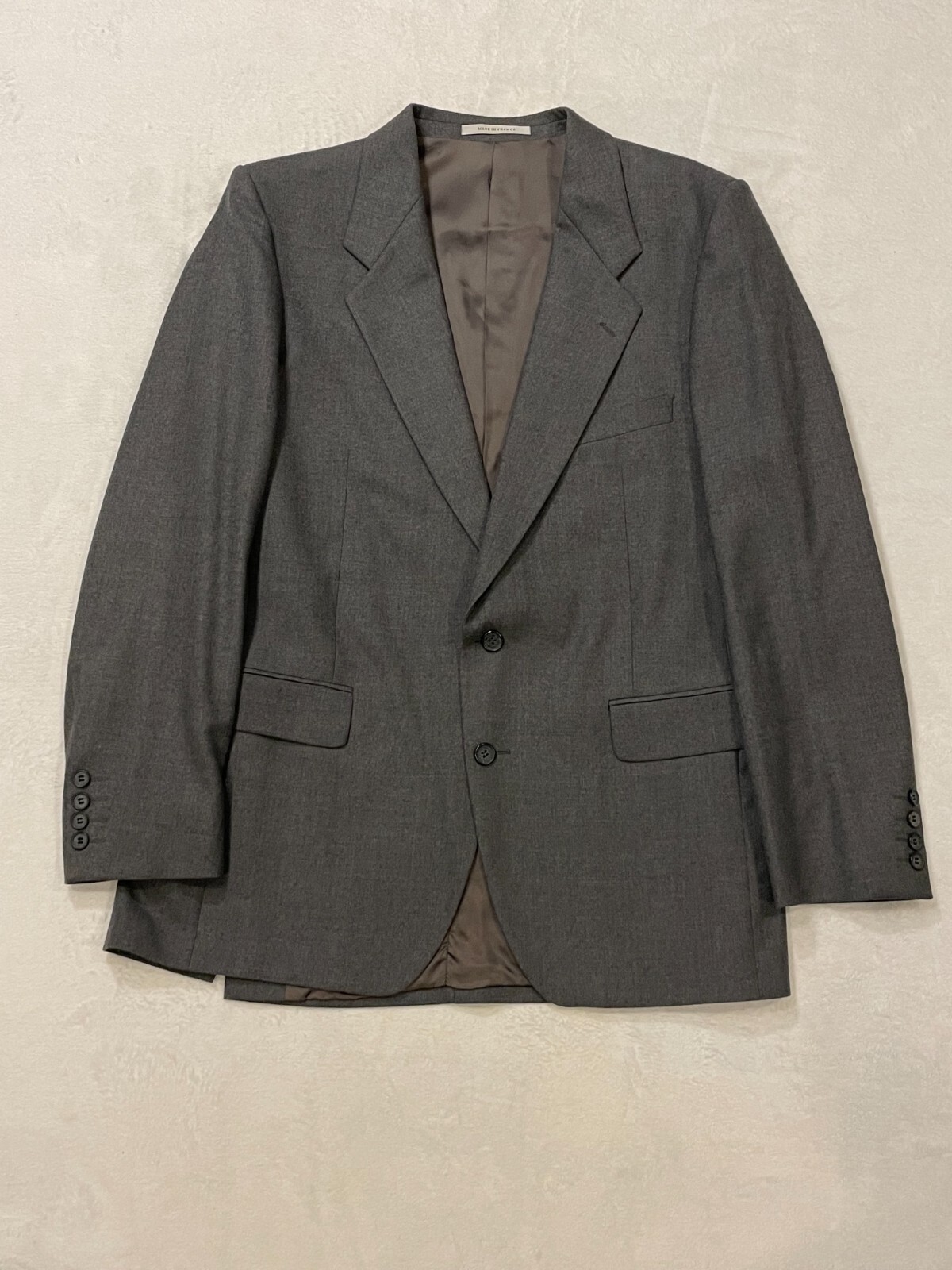 Giacca sportiva da uomo Yves Saint Laurent lana intrecciata blazer MADE IN FRANCE taglia 42 R