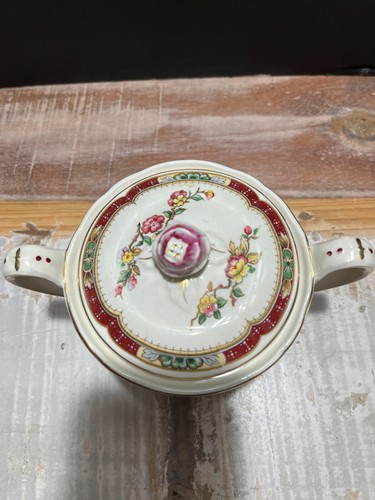 Marlborough Royal Petal Grindley England Sugar & Creamer Set - Picture 6 of 10