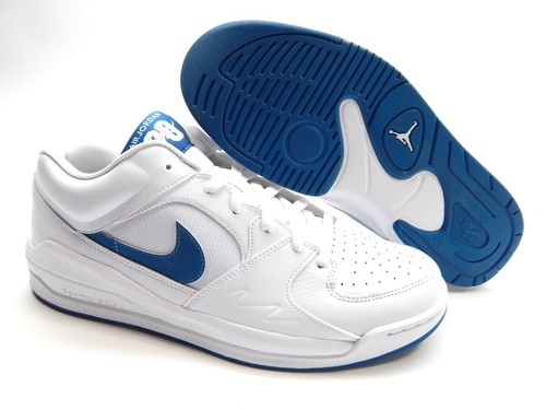JORDAN STADIUM 90 DR4397 114 WHITE INDUSTRIAL BLUE MEN SHOES SIZE 13 - Picture 6 of 13