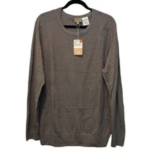 Adventuridge Men's Pullover Crew Neck Sweather Elastic Cuffs Lightweight Sz XL