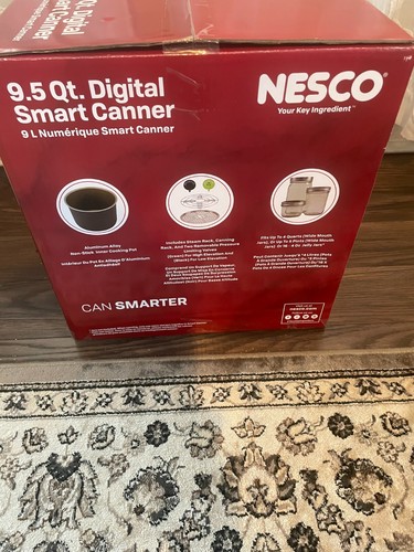 NESCO 9.5 qt Digital Smart Canner Browning Pressure Slow Cook Cooker NPC-9 - Picture 7 of 9