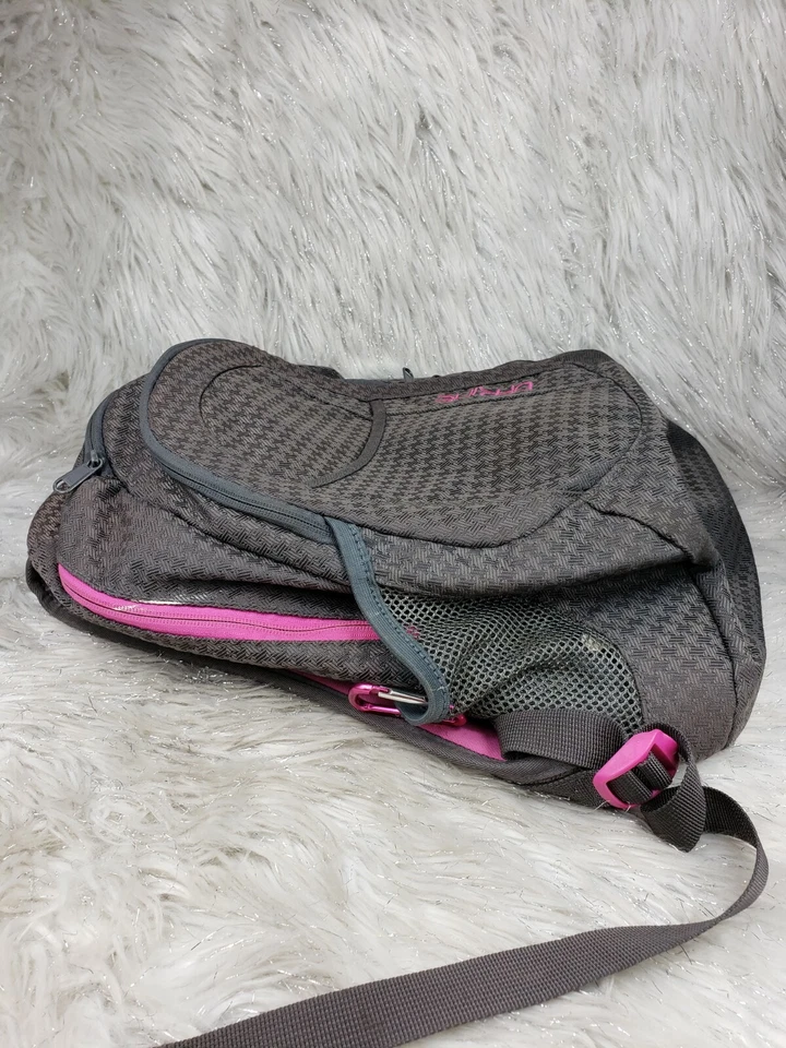 Mochila Bolso Libro DAKINE Gris Rosa Foto 3 de 4