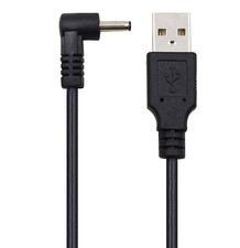 USB zu 3.5mm Winkel Jack DC 5V Stecker Netzte...