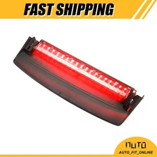 High Mount Third Brake Stop Light Single Custom for Audi A4 2009-2016 Black Red