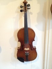 Violin labeled Mittenwald Bayern unknown model