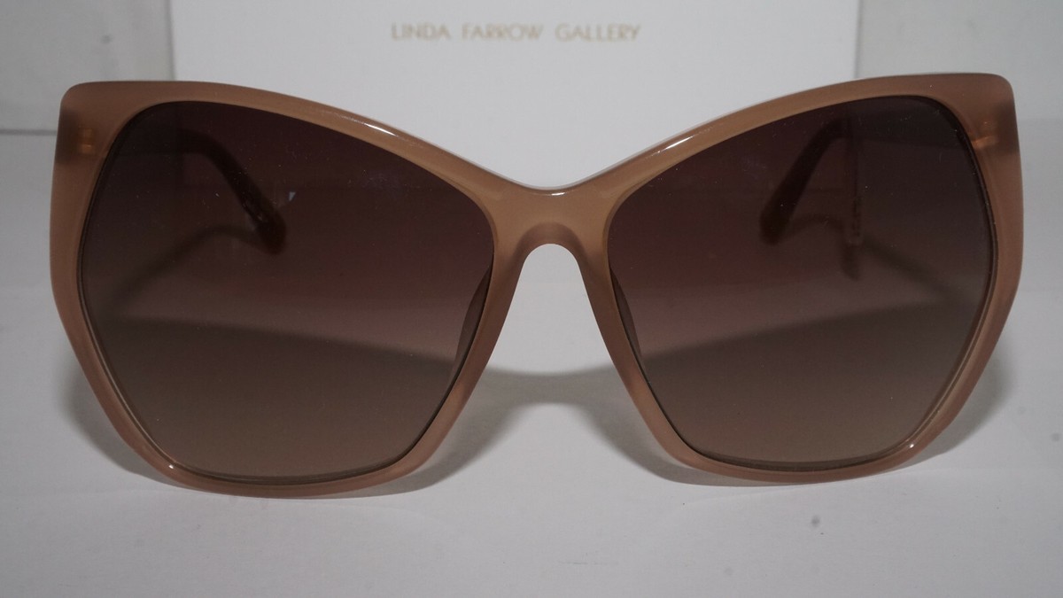 Linda Farrow Sunglasses New Mink Brown Brown LFL2697 61 15 
