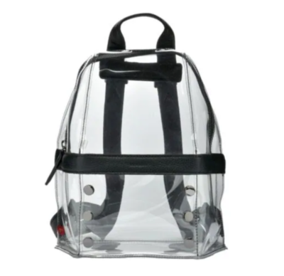 NWT Hammitt Hunter Medium Clear Backpack - Black | eBay