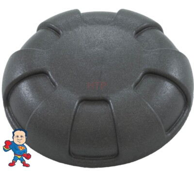 #ad 3 5 8quot; Wide 6 Spoke Graphite Gray Knob for 1quot; Waterfall Diverter Valve $19.99