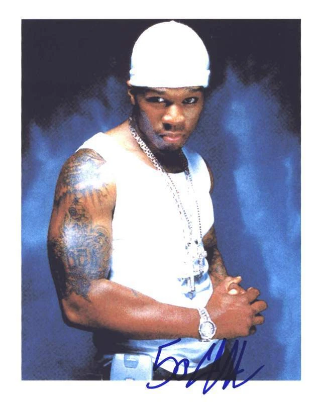 G-Unit 50 Cent authentic signed rap 8x10 photo W/Certificate Autographed  (A0019) | eBay