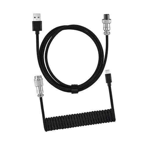 3M Type C Mechanical Keyboard Coiled Cable USB Port Keyboard Wire Accessories - Picture 5 of 23