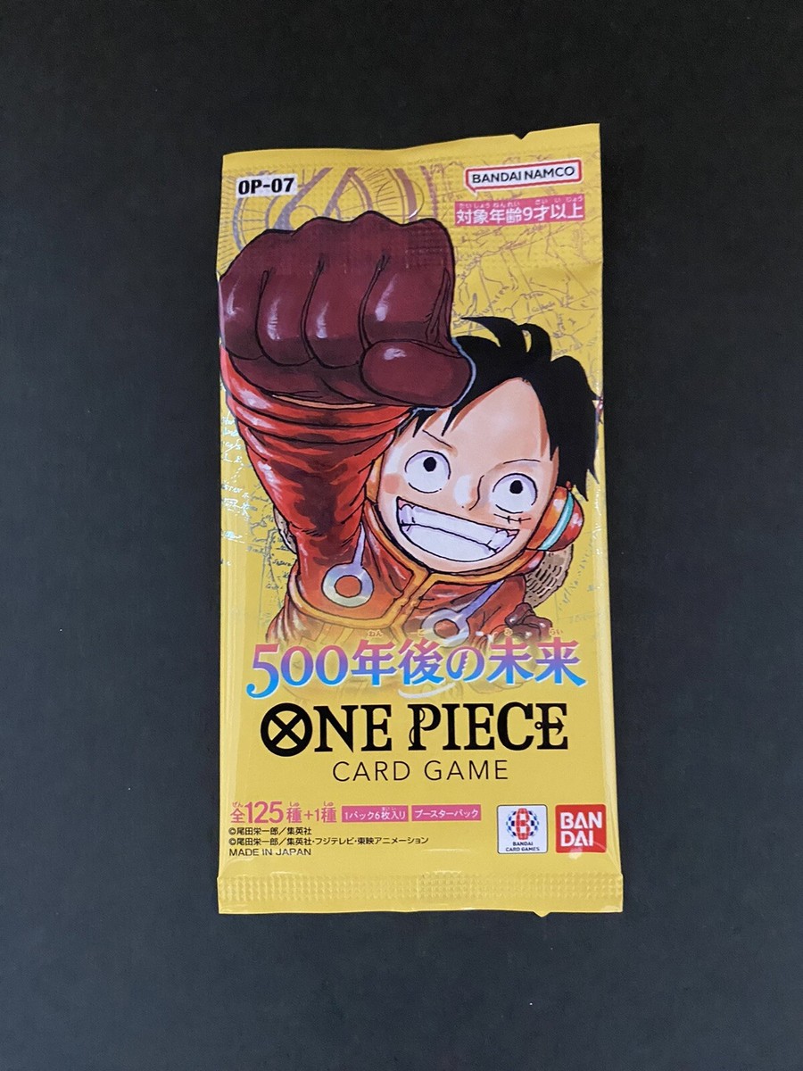 ONE PIECE CARD GAME 500YEARS IN THE FUTURE 5packs Japanese ONE PIECE CARD GAME 500YEARS IN THE FUTURE 5packs Japanese