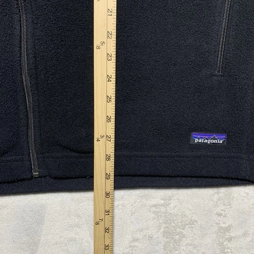 Patagonia Simple Synchilla Jacket Fleece Full Zip Black XL Morgan Stanley image 8