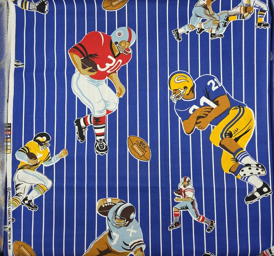 Nuevo TEMA DE FÚTBOL Coordinación Tela Estampados Algodón Foto 2 de 4