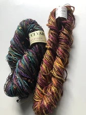 Lucci Yarn Lucatape and Trendsetter Yarn Zoe Italy