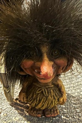 Vintage 1998 Ny Form Troll Girl #115 Handmade Norway Disney Epcot Original Tag