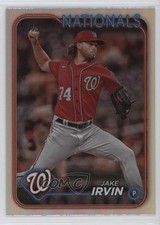 2024 Topps Series 2 Rainbow Foil Jake Irvin #621 0b3