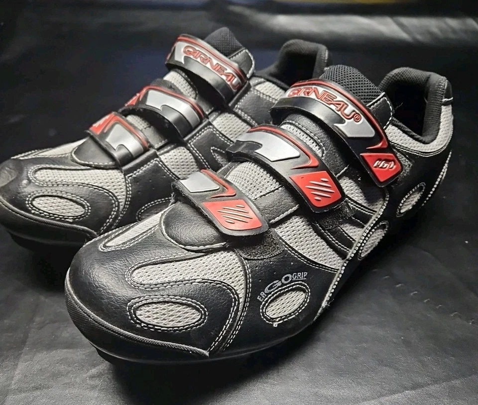 Louis Garneau Ergo Grip cycling shoes Black Men's Size 14 (Tag Size USA 16) - Image 2 of 4