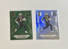 Alvin Kamara 2025 Donruss Elite Green Disco #31 & Elite #31 Saints