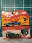 1969 Hot Wheels Redline The Demon – Carded w/ Matching Button Vintage Mattel