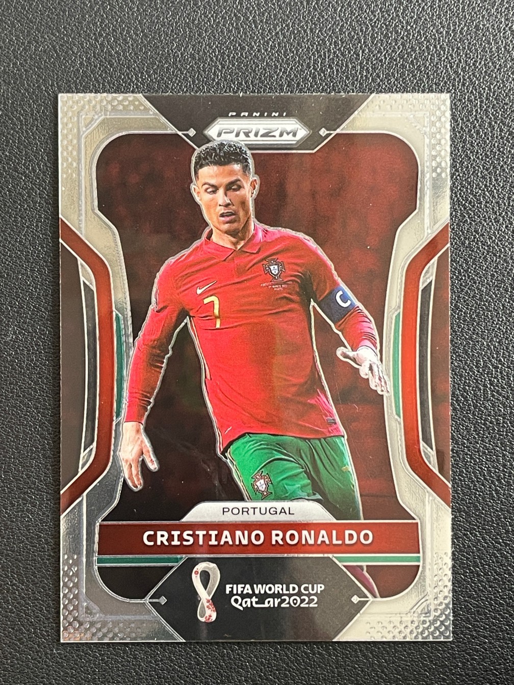 Cristiano Ronaldo 2022 Panini Prizm FIFA World Cup Qatar Base #175