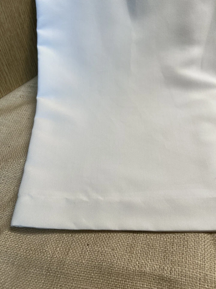 Preston & York 女式长白色裙内衬通风隐形 Bk 拉链 16+ 码 — 第 3/4 张图片