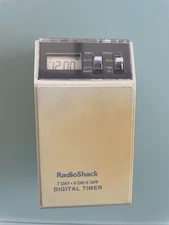 RadioShack 7-Day 6 On/6 Off Digital Timer With LCD Display Requires AA Battery