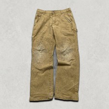 Dickies Carpenter Trousers Mens 30" Independent Skate Workwear Pants, Beige