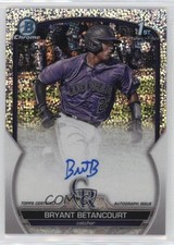 2023 Bowman Chrome Prospect Speckle Refractor /299 Bryant Betancourt Auto 5i2