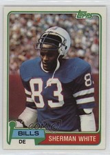 1981 Topps Sherman White #246 k0y