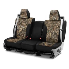 Saddleman 328235-11 Realtree Camo 2nd Row Max5 w Black Custom Seat Covers