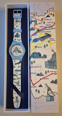 Swatch Aktionärsuhr / Aktionärsgeschenk 2024 Neu + OVP Limited Edition S032Z108