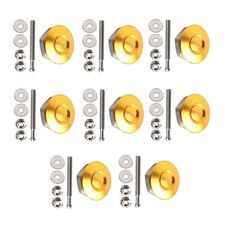 8 Pièces 30 mm Capot Capot Loquet Goupille de Verrouillage Pare-Chocs Kits 2512