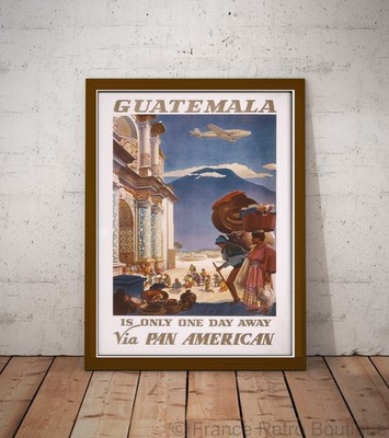 Poster-Poster Luftfahrt Guatemala PANAM