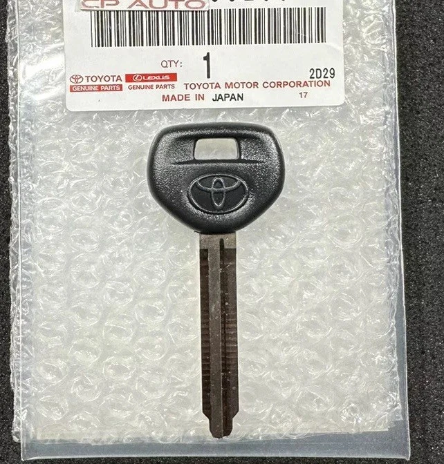 OEM 03-09 TOYOTA RAV4 MASTER DISTRIBUIDOR DE FÁBRICA LLAVE SIN CORTAR EN BLANCO OEM NUEVO Foto 2 de 4