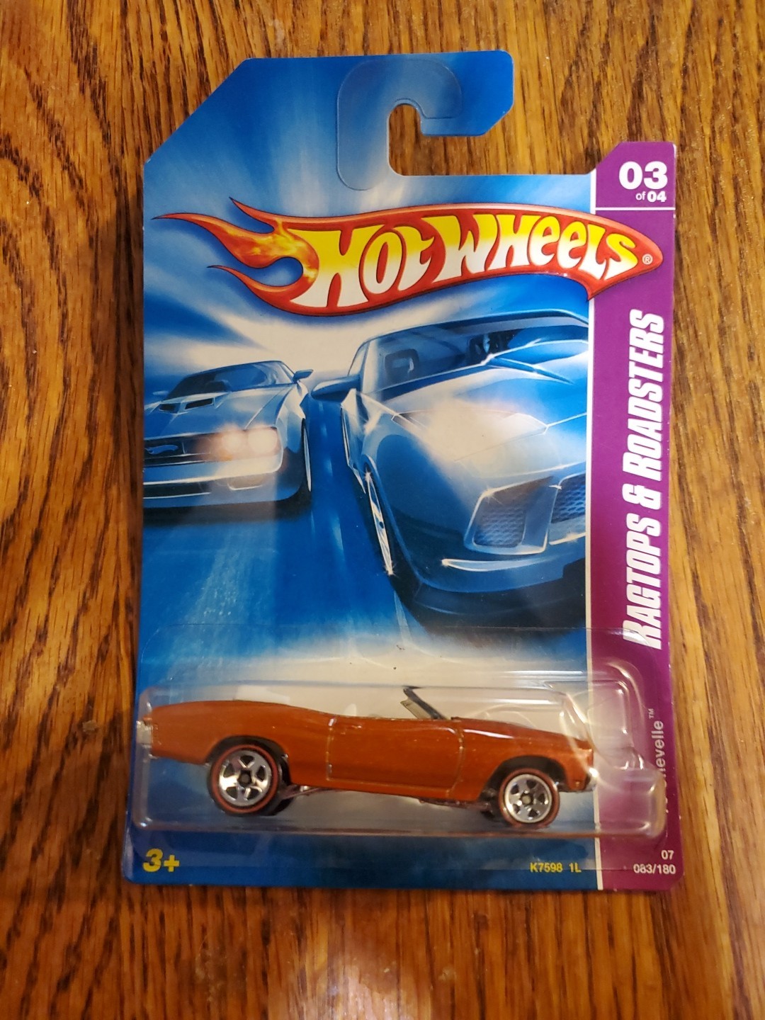 2007 Hot Wheels '70 Chevelle from the Ragtops & Roadsters series