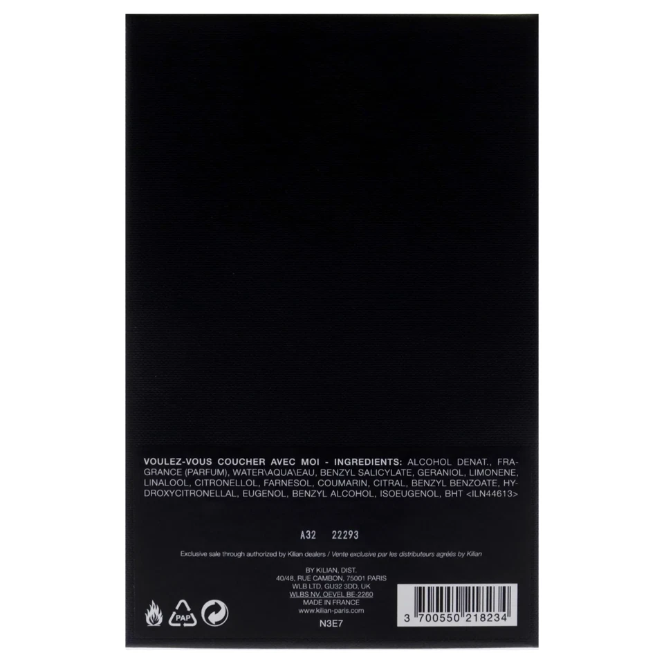 Voulez Vous Coucher Avec Moi de Kili-an para unisex - 1,7 OZ eau de parfum spray Foto 3 de 4